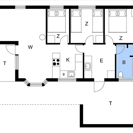 Casa vacanze Jb166-fjerritslev-egevej-26 *